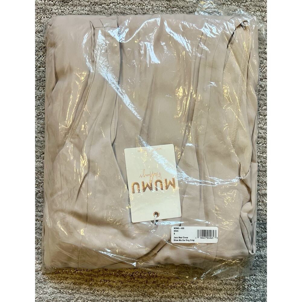 Show Me Your Mumu Jenn Maxi Formal Bridesmaid Show Me The Ring Chiffon NWT S - Picture 5 of 6